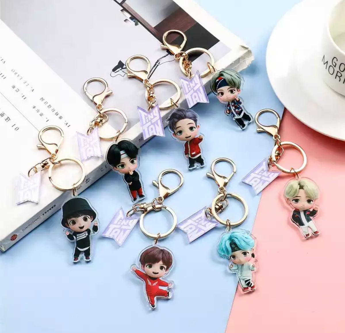 TinyTAN Butter Acrylic Key Ring – KPOP STATION