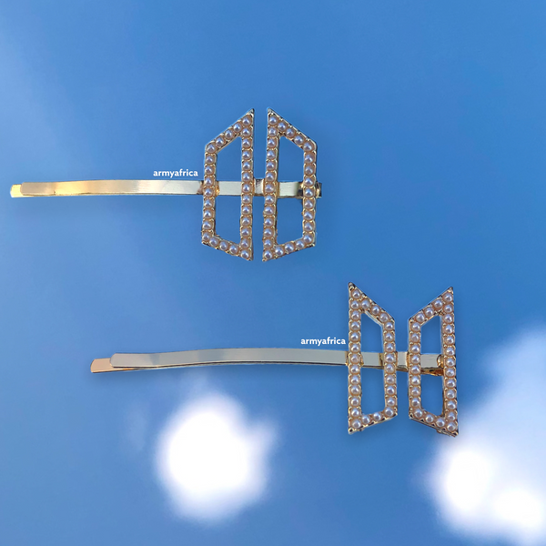 BTS Iconic Hair Pin (Gold)